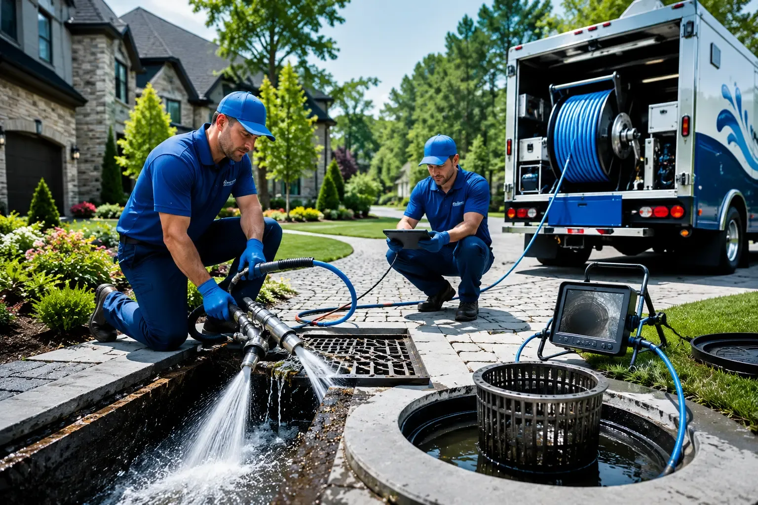 Local outdoor drain cleaning professionals in Garland, ME