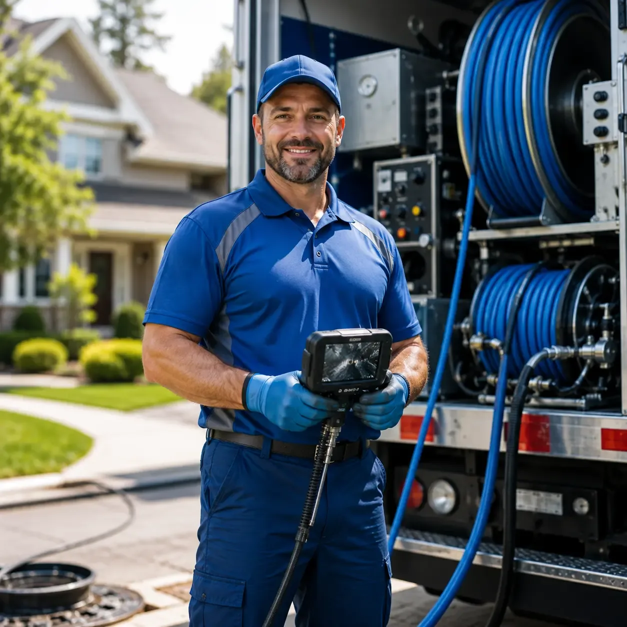 Local outdoor drain cleaning specialists in Garland, ME